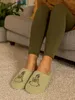 The Grinch Plüsch Hausschuhe für Damen - Fleece Frauen Produktbild-Vorschau 2