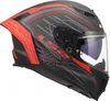 LS2 FF807 DRAGON SUBIC Integralhelm matt rot S S in rot Produktbild-Vorschau 4