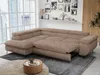 Ecksofa Sofa Braun, Wohnlandschaft L-Form mit Produktbild-Vorschau 4