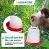 Agrarzone Napáječka pro kuřata červená, 3 l Náhled obrázku produktu 3