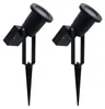 Ledvion 2er Set Gartenstrahler mit Erdspieß IP65 GU10 ohne Produktbild-Vorschau 1