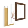 Rám 20x20 s paspartou 15x15 - Columbia Walnut Náhľad obrázku produktu 3