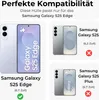 A collage of images showing a phone case's compatibility with different Samsung Galaxy models. Produktbild-Vorschau