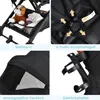 Poussette pliable COSTWAY, poussette de voyage avec dossier Voir les images du produit 8