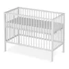 Beistellbett 60x120 cm mit Matratze & Umbauseite - weiß - Produktbild-Vorschau 15
