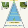 AIYAPLAY 3 in 1 Schaukelgestell Schaukelgerüst mit Produktbild-Vorschau 6