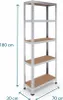 rackfriends 180x70x30 cm regál pro těžké zatížení v barvě Náhled obrázku produktu 2