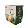 The image shows the retail packaging of a Jedi Lighting iDual Emerald LED ceiling light. Produktbild-Vorschau