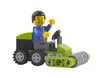 LEGO Minifigure City Operaio con tosaerba - 952303 NUOVO! Anteprima dell’immagine prodotto 2
