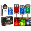 A collage of solar garden lights, their components, packaging, and lifestyle shots. Produktbild-Vorschau