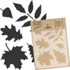 Malschablone für Handwerk A4 21x30cm, Herbst Blätter Natur Produktbild-Vorschau 1