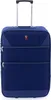 A studio shot of a blue suitcase with a retractable handle. Anteprima dell’immagine prodotto