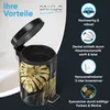 Sanilo Kosmetikeimer 3L mit Absenkautomatik Golden Leaves Produktbild-Vorschau 2