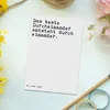 Mr. & Mrs. Panda Postkarte Das beste Durcheinander Produktbild-Vorschau 2