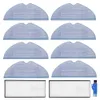 A set of cleaning accessories for a robot vacuum cleaner, including mop pads and filters. Produktbild-Vorschau