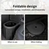 Toilettes de camping pliables Toilettes d'urgence Toilettes Voir les images du produit 7