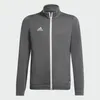 A gray Adidas training jacket for children is shown. Produktbild-Vorschau