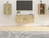The Living Store TV-Wandschränke 2 Stk. Sonoma-Eiche Produktbild-Vorschau 1