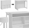 Bartisch-Set Vicco Dominic Weiß 116 x 37 cm mit 2 Produktbild-Vorschau 6