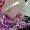 Schildband mit Herz Armband aus 925 Silber 18,5cm Produktbild-Vorschau 2