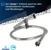 tecuro Metall Agraff Brauseschlauch 0,50 m, doppelt Produktbild-Vorschau 2