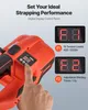 VEVOR bateriový páskovač, 2 x 4000 mAh baterie, páskovací Náhled obrázku produktu 5
