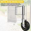 Torrolle 100mm, Torrolle mit Bremse bis 100 kg Produktbild-Vorschau 4