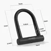 U-Lock Fahrradschloss, verstärktes Schlüsselschloss - Produktbild-Vorschau 4