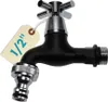 Garten Wasserhahn mit Schlauchanschluss 1/2" 3/4" Kugelhahn Produktbild-Vorschau 1