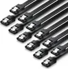 deleyCON 6x 50cm SATA 3 Kabel im Set SATA III Datenkabel - Produktbild-Vorschau 1