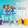Tenue de survêtement des années 80 et 90 - Survêtement fluo Voir les images du produit 5