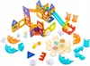 A collection of magnetic building blocks and accessories arranged on a white background. Produktbild-Vorschau