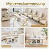 Couchtisch,  Beistelltisch mit 2 Ablagen, Sofatisch aus Produktbild-Vorschau 6