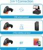 Tragbarer 1D/2D/QR-Barcode-Scanner BT+2,4 G kabelloser Produktbild-Vorschau 10