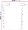 vidaXL Pflanzkübel Verzinkter Stahl 40x40x36 cm Anthrazit Produktbild-Vorschau 4