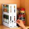 Livingandhome Ausziehbare & drehbare Gewürzregale mit Produktbild-Vorschau 3