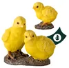 Poules, coqs, poussins Figurines de jardin - Décoration de Voir les images du produit 1