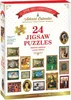 Eurographics Puzzle adventní kalendář Masterpieces, 24 x 50 Náhled obrázku produktu 1