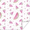 MuchoWow® Poster Wassermelonen - Aquarellfarbe - Weiß Produktbild-Vorschau 1