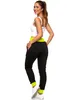 Damen Jogging-HOSE | Monte Carlo 592 Schwarz/Neon XL Produktbild-Vorschau 3