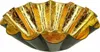Teelichthalter Weihnachten Schwarz Gold Deko Ø12cm 2er Set, Produktbild-Vorschau 1