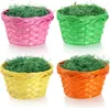 com-four® Oster Deko- & Geschenk-Set - bunte Bastkörbe, Produktbild-Vorschau 8