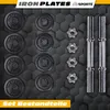ScSPORTS® Kurzhanteln - 2er Set, 20 kg, mit Koffer, inkl. 8 Produktbild-Vorschau 7