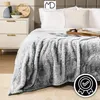 Sherpa-Decke 200×220 cm Tagesdecke, grau meliert, 250 g/m², Produktbild-Vorschau 8