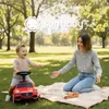 Sun Baby loopauto duwstapel Mercedes C-Class, rood, stuur Productafbeelding-voorbeeld 10