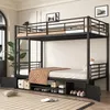 MODFU patrová postel dětská postel 90x200cm s otevřeným Náhled obrázku produktu 10