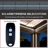 Sunjoy Aluminium Modulare Multi Lamellenpergola mit LED 3x4 Produktbild-Vorschau 5