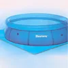 A blue inflatable pool is shown on a blue mat. Anteprima dell’immagine prodotto