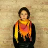 Palituch - bunt-batik 09 - Kufiya PLO Tuch Produktbild-Vorschau 6