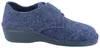 FINN COMFORT Adelboden Damen Hausschuhe dunkelblau Wollfilz Produktbild-Vorschau 4